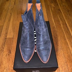 Coach Denim colored Bowery Bootie
